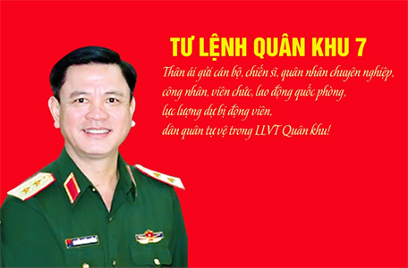 Tư lệnh Quân khu 7 gửi thư khen cán bộ, chiến sĩ LLVT Quân khu