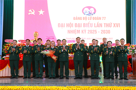 Đảng bộ Lữ đoàn 77 lãnh đạo hoàn thành toàn diện các chỉ tiêu nghị quyết Đại hội nhiệm kỳ 2020 - 2025