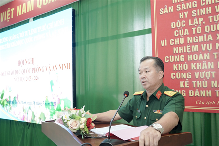 Trường Quân sự Bộ Tư lệnh TPHCM: Tăng cường liên kết giáo dục quốc phòng và an ninh