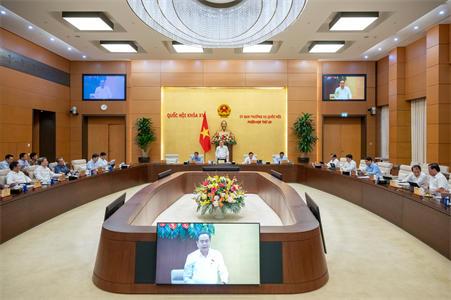 Ủy ban Thường vụ Quốc hội xem xét Đề án sắp xếp đơn vị hành chính cấp tỉnh tại Phiên họp thứ 46
