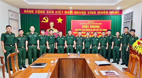 Bộ CHQS tỉnh Bình Dương giao nhiệm vụ cho các lực lượng tham gia phục vụ Chương trình “Học kỳ trong Quân đội”