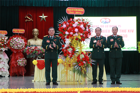 Đảng bộ Lữ đoàn 75 tổ chức thành công Đại hội đại biểu lần thứ XIV, nhiệm kỳ 2025 - 2030