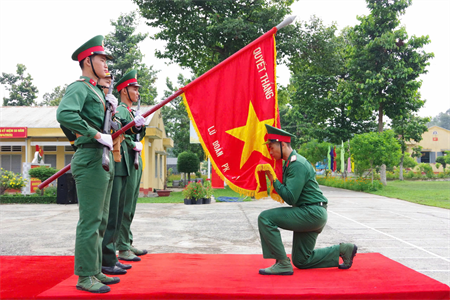 Lữ đoàn 77 tổ chức lễ tuyên thệ chiến sĩ mới năm 2025