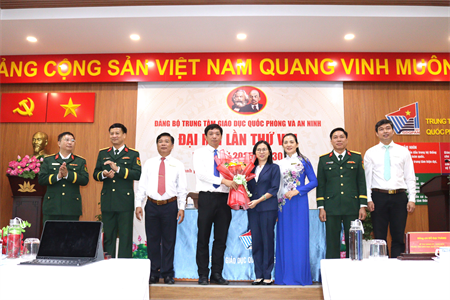 Đảng bộ Trung tâm Giáo dục Quốc phòng và An ninh quyết tâm hoàn thành xuất sắc mọi nhiệm vụ