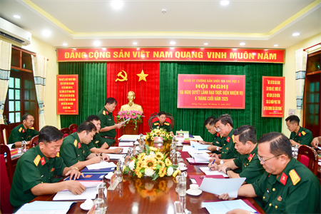 Đảng ủy Trường bắn Quốc gia Khu vực 3 lãnh đạo hoàn thành và vượt các chỉ tiêu đề ra trong 6 tháng đầu năm 2025
