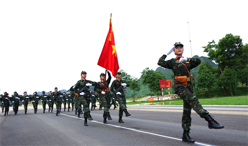 Những ngày đầu tập luyện của Khối nữ chiến sĩ Biệt động