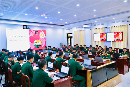 Cục Chính trị Quân khu 7 tập huấn khai thác sử dụng Hệ thống phần mềm tổng hợp thông tin phục vụ chỉ đạo điều hành