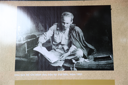 Trưng bày chuyên đề “Chủ tịch Hồ Chí Minh - Người sáng lập Báo chí cách mạng Việt Nam”