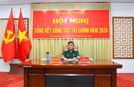 Bộ Quốc phòng tổ chức Hội nghị tổng kết công tác tài chính năm 2024