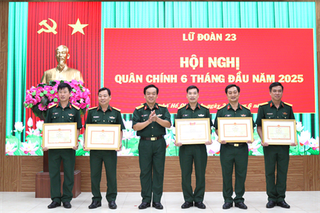 Lữ đoàn 23 bảo đảm vững chắc thông tin liên lạc, hoàn thành toàn diện nhiệm vụ 6 tháng đầu năm