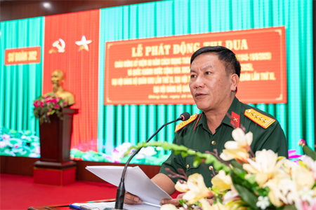 Sư đoàn 302 tổ chức phát động thi đua cao điểm “Phất cao cờ hồng tháng Tám – Thi đua giành 3 nhất”