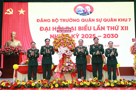 Đảng bộ Trường Quân sự Quân khu 7 đột phá nâng cao chất lượng đào tạo kỹ năng thực hành cho người học