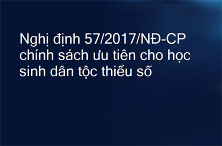Những đối tượng thuộc diện ưu tiên tuyển sinh và hỗ trợ học tập đối với trẻ mẫu giáo, học sinh, sinh viên dân tộc thiểu số rất ít người