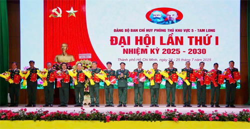 Ban chỉ huy Phòng thủ khu vực 5 - Tam Long sôi nổi hoạt động chào mừng đại hội Đại biểu Đảng bộ Quân sự TPHCM
