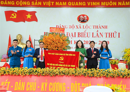 Đại hội đại biểu Đảng bộ xã Lộc Thành lần thứ I, nhiệm kỳ 2025 - 2030