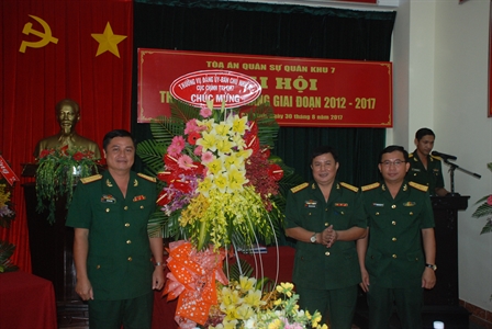 Tòa án Quân sự QK7: Đại hội Thi đua quyết thắng giai đoạn 2012 – 2017