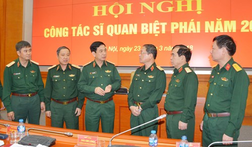 Phát huy vai trò tham mưu chiến lược của đội ngũ sĩ quan biệt phái