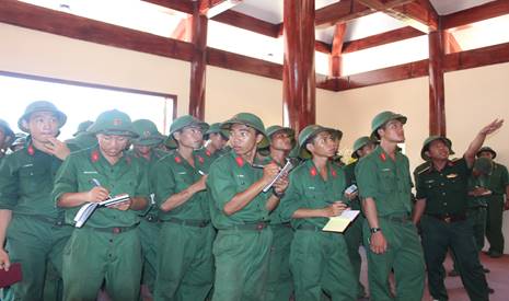 Tiểu đoàn 208, Bộ CHQS tỉnh Bình Phước: Đổi mới công tác giáo dục chính trị