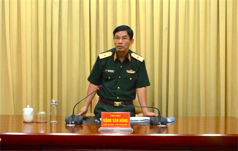 Công bố quyết định diễn tập khu vực phòng thủ Thành phố Hồ Chí Minh năm 2024