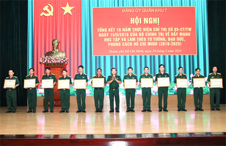 LLVT Quân khu 7: Chuyển biến toàn diện, vững chắc qua 10 năm thực hiện Chỉ thị 05