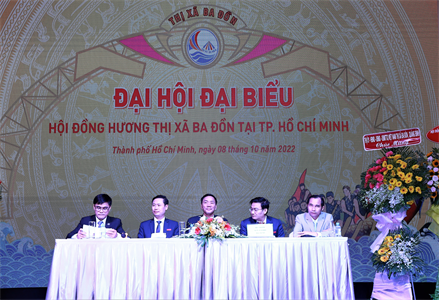Đại hội Đại biểu Hội đồng hương thị xã Ba Đồn, tỉnh Quảng Bình tại TP.HCM
