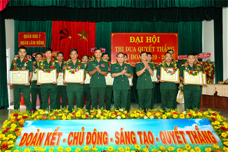 Đoàn Kinh tế - Quốc phòng Lâm Đồng tổ chức thành công Đại hội Thi đua Quyết thắng giai đoạn 2019 – 2024