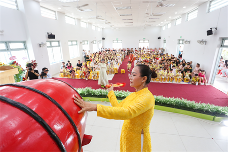 ​Rộn ràng khai giảng năm học mới tại Trường Mầm non Mai Vàng