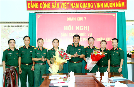 Thanh tra Quốc phòng Quân khu: 50 năm phát huy truyền thống “Chủ động - Đoàn kết - Sáng tạo - Hiệu quả - Liêm chính”