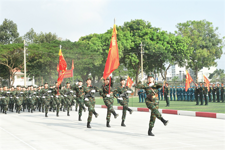 Hợp luyện diễu binh, diễu hành kỷ niệm 50 năm Ngày giải phóng miền Nam, thống nhất đất nước