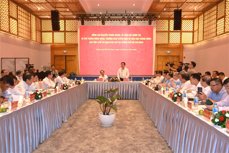 Ban Tuyên giáo và Dân vận Trung ương gặp mặt các cơ quan báo chí tại TPHCM