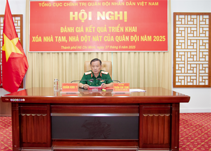 Toàn quân xây dựng, sửa chữa được 17.027 căn nhà tạm, nhà dột nát