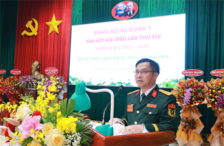 Đảng bộ Sư đoàn 7 tổ chức phiên trù bị Đại hội đại biểu Đảng bộ Sư đoàn lần thứ XIV, nhiệm kỳ 2025 - 2030
