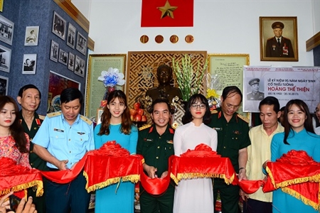 Khánh thành Nhà lưu niệm Thiếu tướng Hoàng Thế Thiện