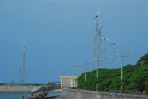 Năng lượng gió và mặt trời cung cấp điện cho đảo