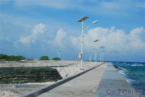 Năng lượng gió và mặt trời cung cấp điện cho đảo